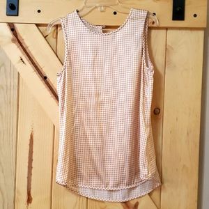 Peserico Italian Silk Blouse sleeveless